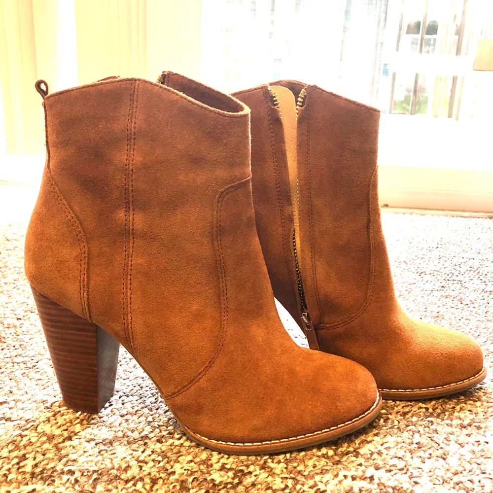 Tan Bootie